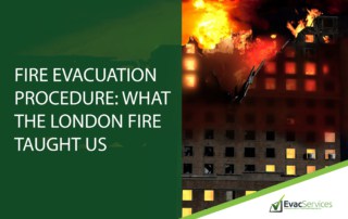 Fire evacuation procedure